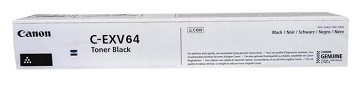 Toner Canon C-EXV 64B, black, capacitate 38.000 pagini, pentru iR DX C3922i, DX C3926i, DX C3930i, DX C3935i.